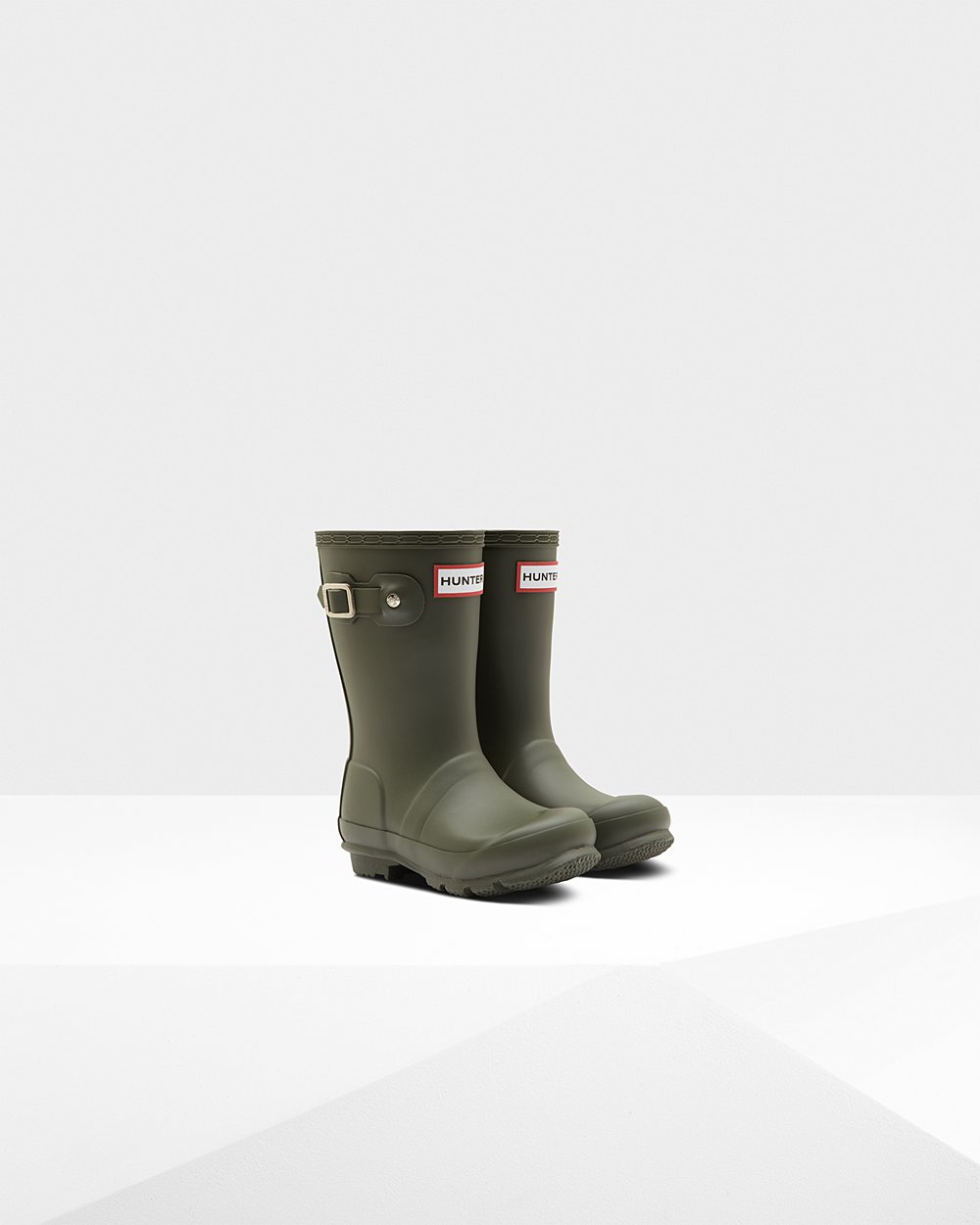 Galochas Hunter Criança Verde Escuro Oliva - Original Little - 94CQKIUTJ